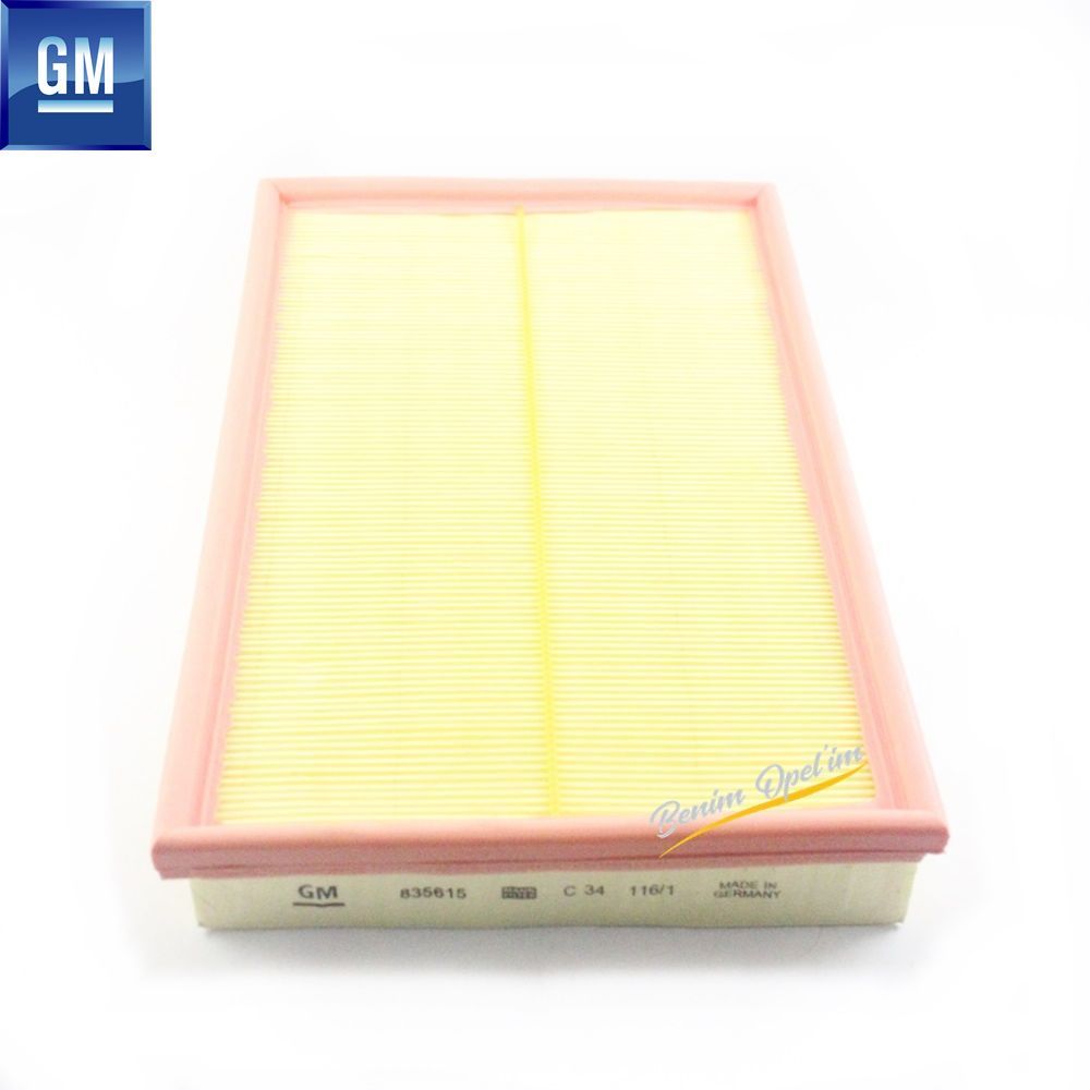 Product Code : 835615 - Opel Vectra B Air Filter GM Genuine 835615 - 90512446