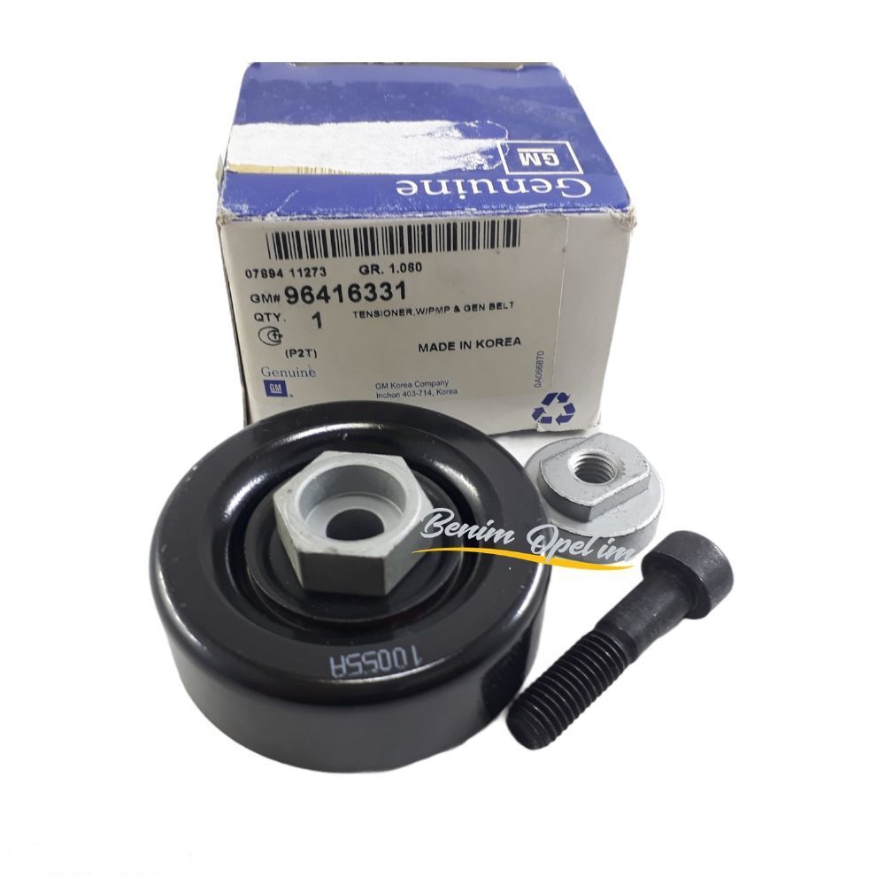 Product Code : 96416331 - Chevrolet Aveo T250/T255 Spark M300 Charging Dynamo Belt Tensioner Ball B12 GM Original 96416331