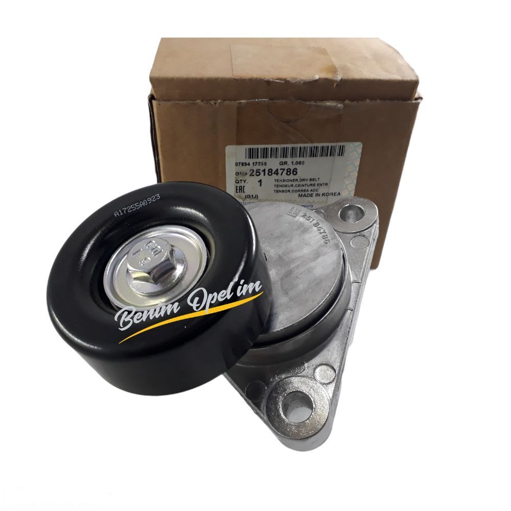 Product Code : 25184786 - V Belt Tensioner Unit Chevrolet Aveo T250/255 Cruze Lacetti GM Genuine 25184786