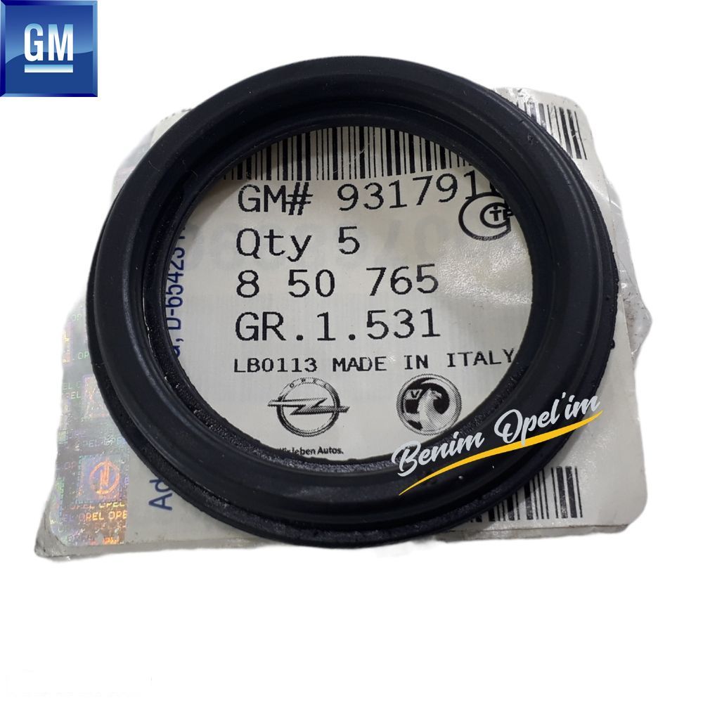 Product Code : 850765 - Oil Filler Cap Oring Opel Astra H, Combo D, Vectra C, Zafira B GM Genuine 850765 - 93179107