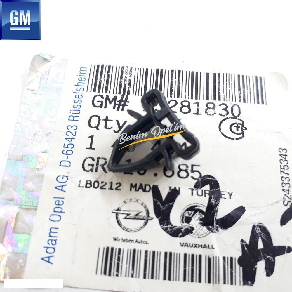 Product Code : 13281830 - Opel Insignia A, Zafira C Holder Fixed Corner Glass Clip Rear Right GM Original 13281830 - 140685