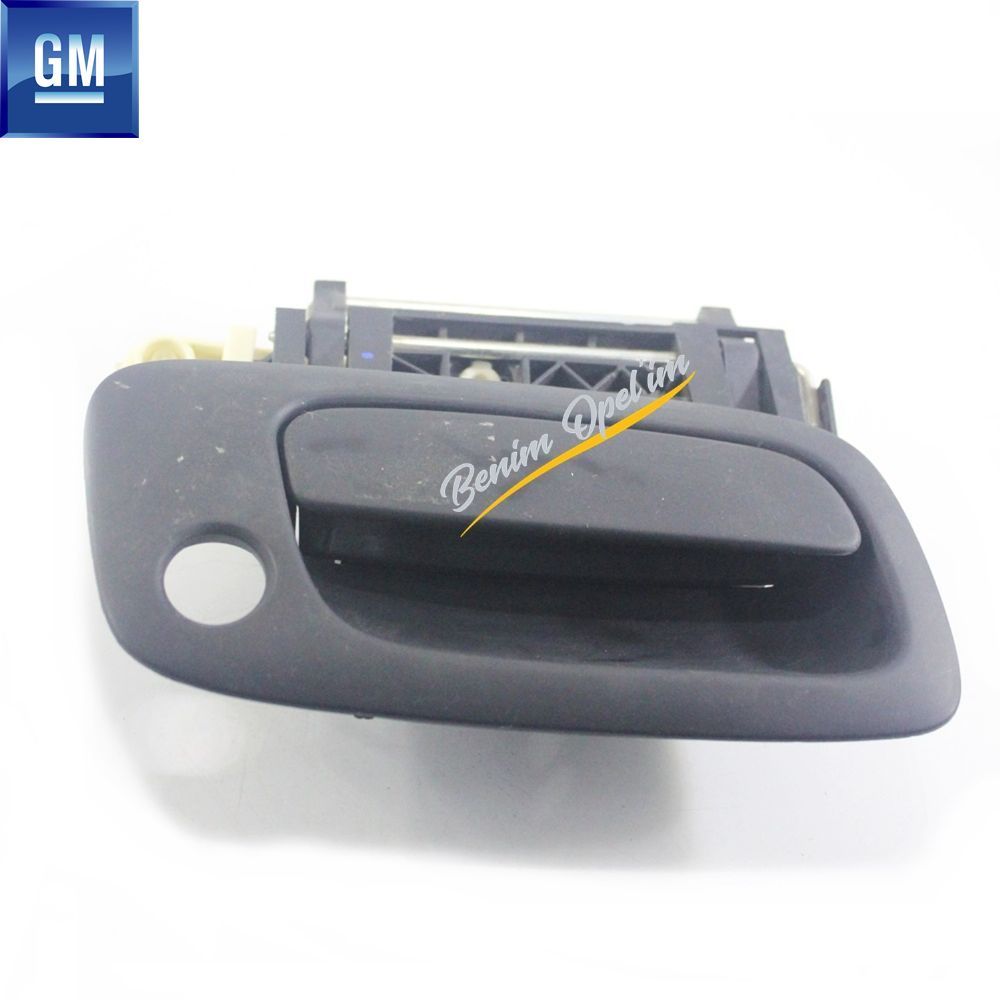 Opel Astra G Left Front Door Exterior Opening Handle GM Original 90547013 - 5138055