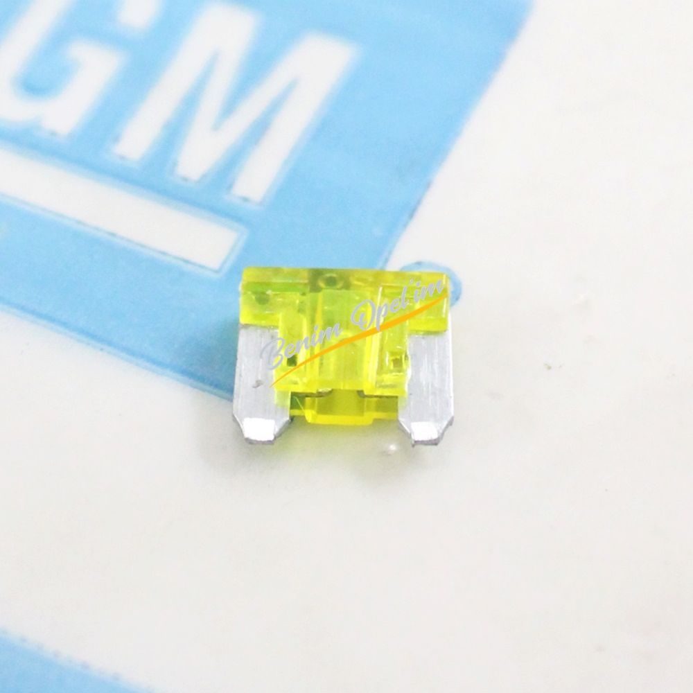 Product Code : 19116048 - Opel Chevrolet 20 Amp Mini Fuse Yellow Micro GM Original 19116048