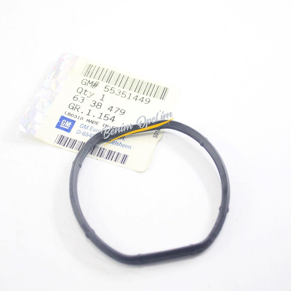 Thermostat Gasket 1.4 Chevrolet Aveo, Cruze, Trax, Opel Astra G, Meriva A, Vectra C, Zafira A B GM Genuine 55351449 - 55582949