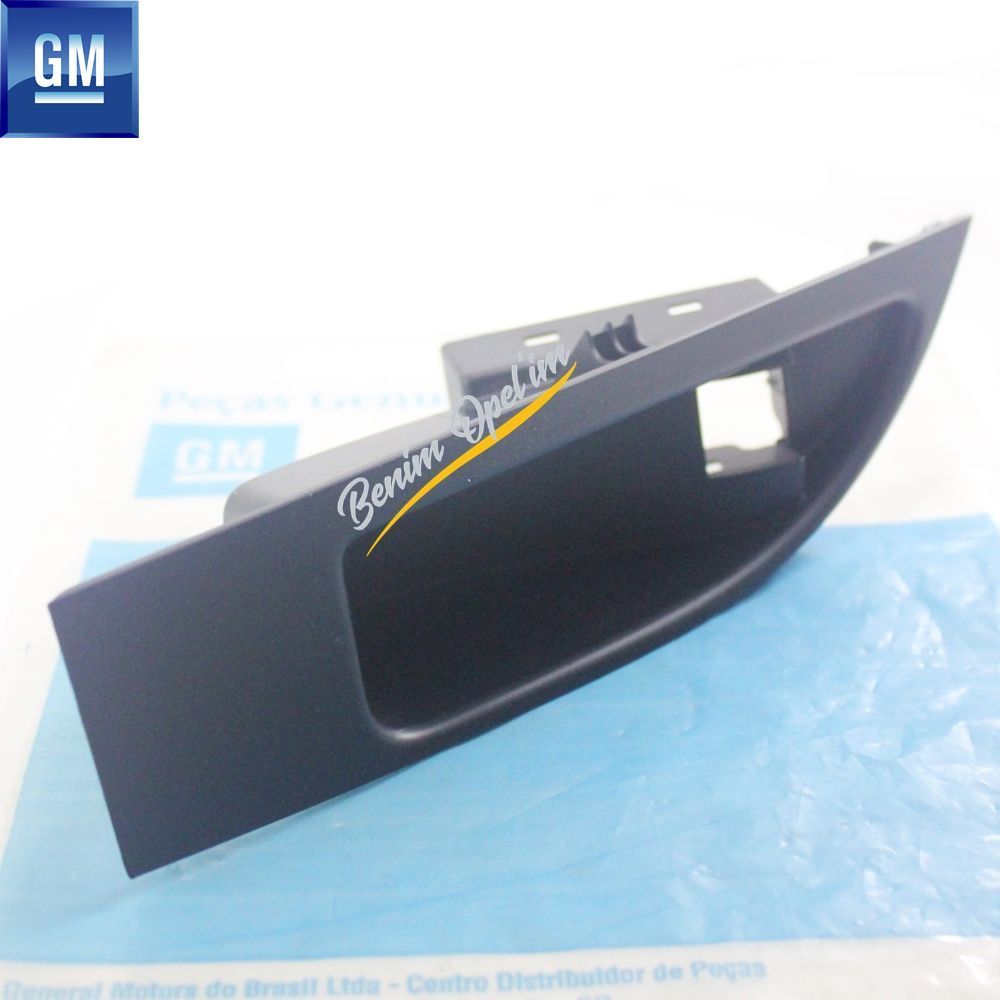 Opel Astra J Left Rear Door Handle Window Release Button Frame Cover Left GM Original 1238431 - 13301132