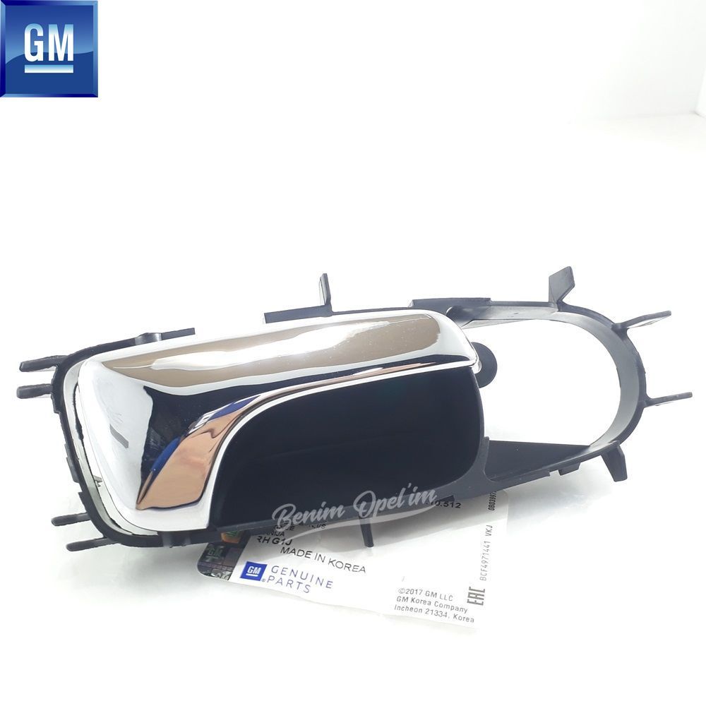 Chevrolet Lacetti Right Door Interior Opening Handle Front Rear Compatible GM Genuine 96548093