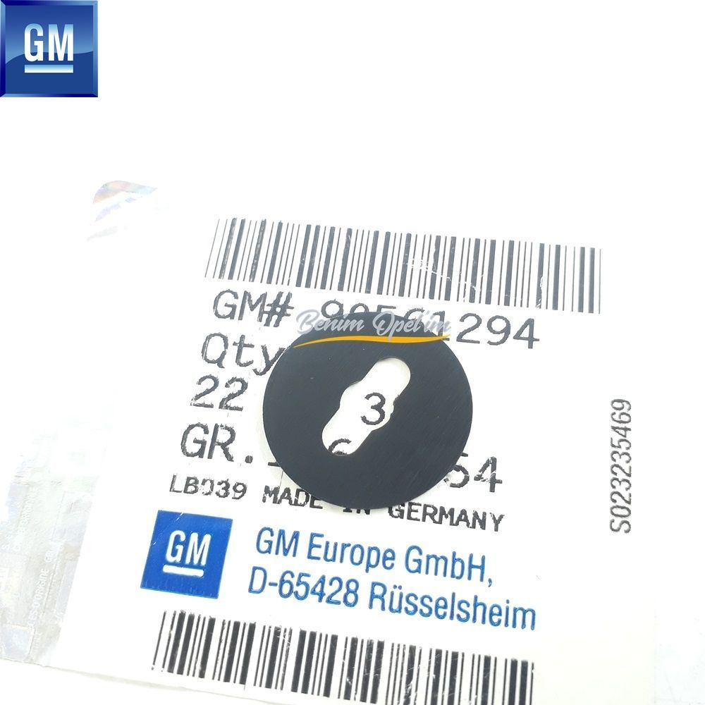 Opel Astra G Zafira A Washer Clip GM Genuine 2209381 - 90561294