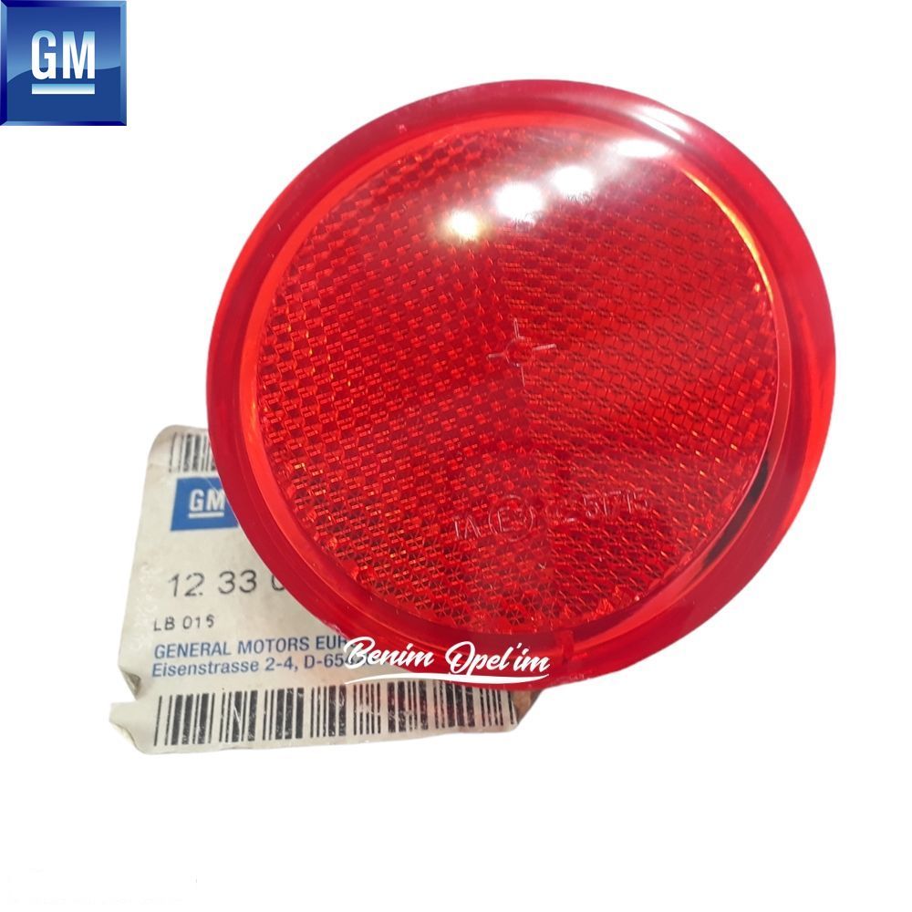 Product Code : 1233023 - Opel Astra H Opc Rear Bumper Reflector Round Cat Eye GM Genuine 1233023 - 93186758