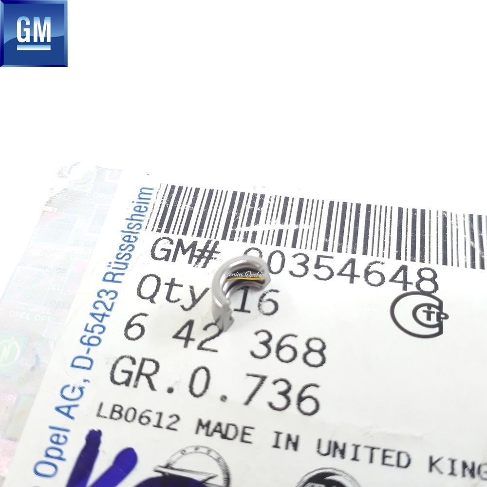 Opel Chevrolet Valve Tab GM Genuine 642368 - 90354648