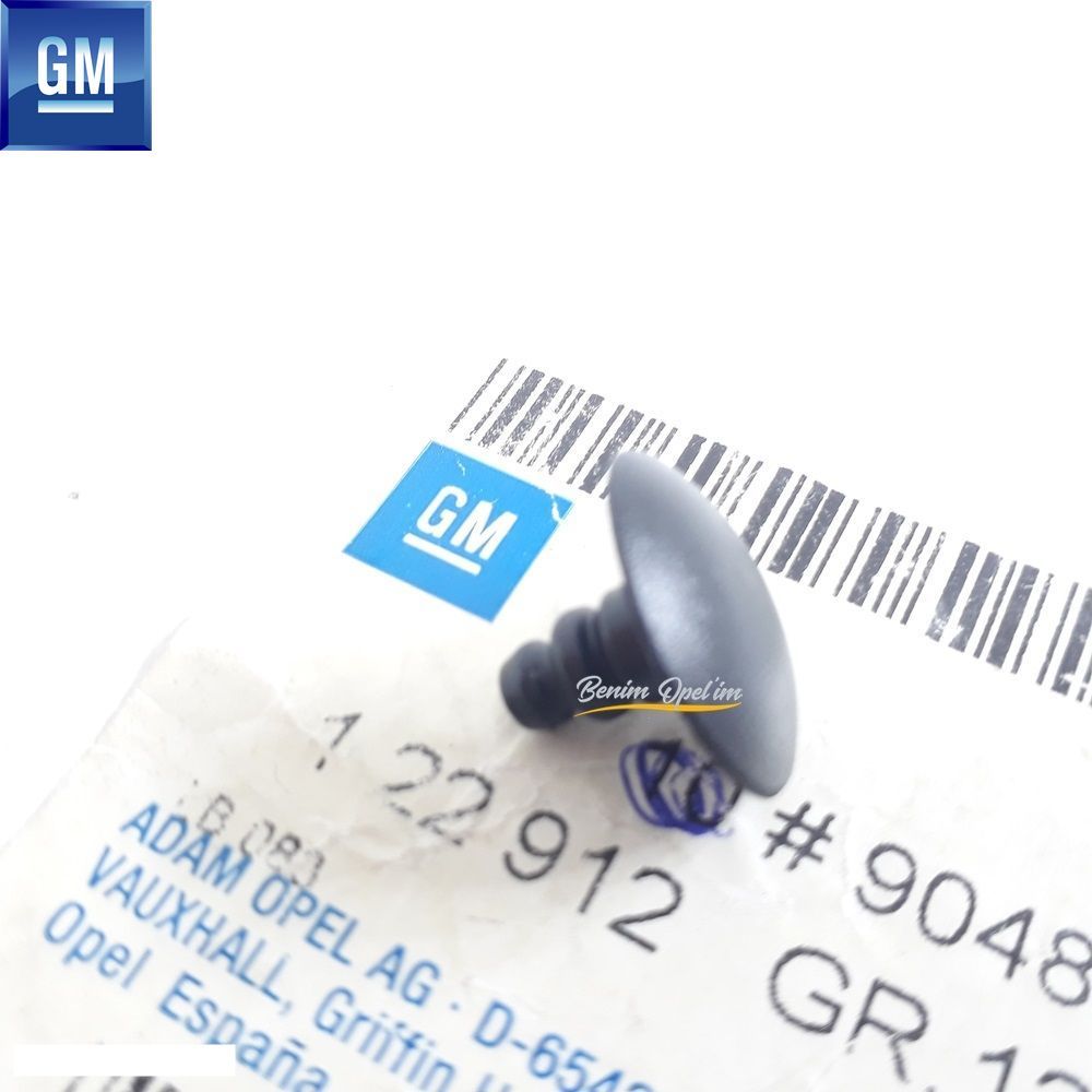 Product Code : 122912 - Centre Pillar Inner Clip Opel Astra F, Astra G, Zafira A GM Genuine 122912 - 90480837