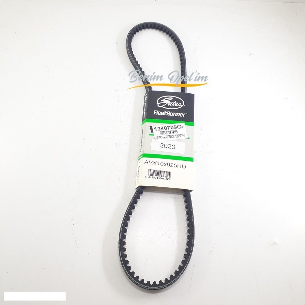 Product Code : 1340709G - Steering Belt Opel Astra F-Vectra A-Ford Transit V347-Peugeot-Fiat Gates Brand