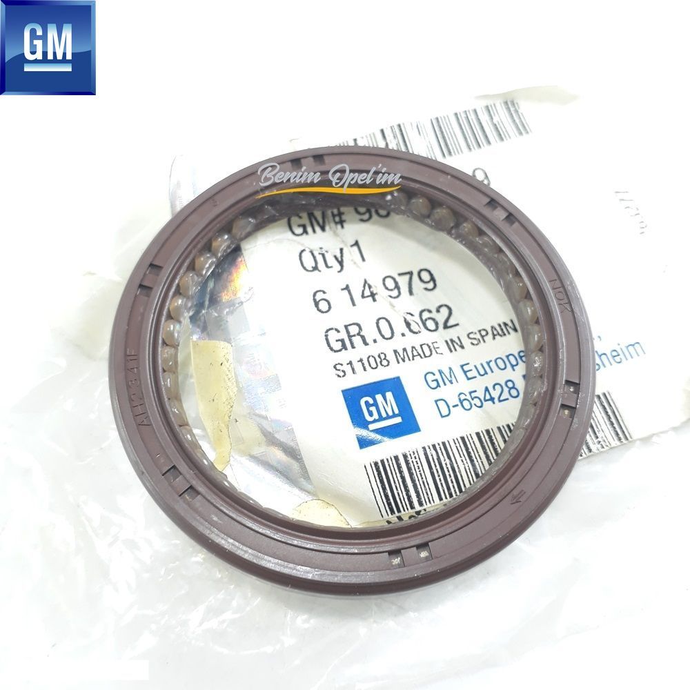 Product Code : 614979 - Front Crank Seal 1.7 Diesel Chevrolet Cruze, Opel Astra G H J, Combo C, Corsa C D, Meriva A B, Mokka, Zafira A B GM Genuine 614979 - 98041049