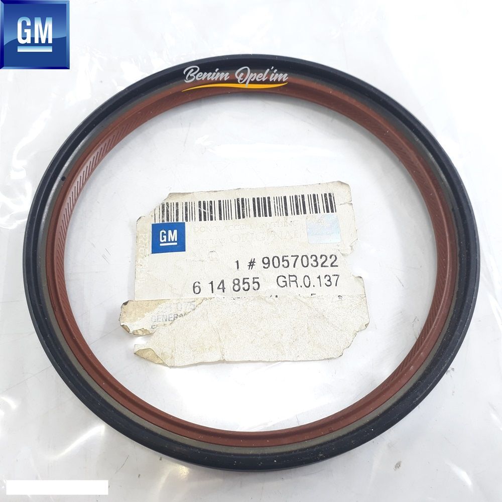 Product Code : 614855 - Rear Crank Seal 2.0/2.2 Diesel Opel Astra G, Zafira A, Frontera B, Omega B, Vectra B C GM Genuine 614855 - 9057322