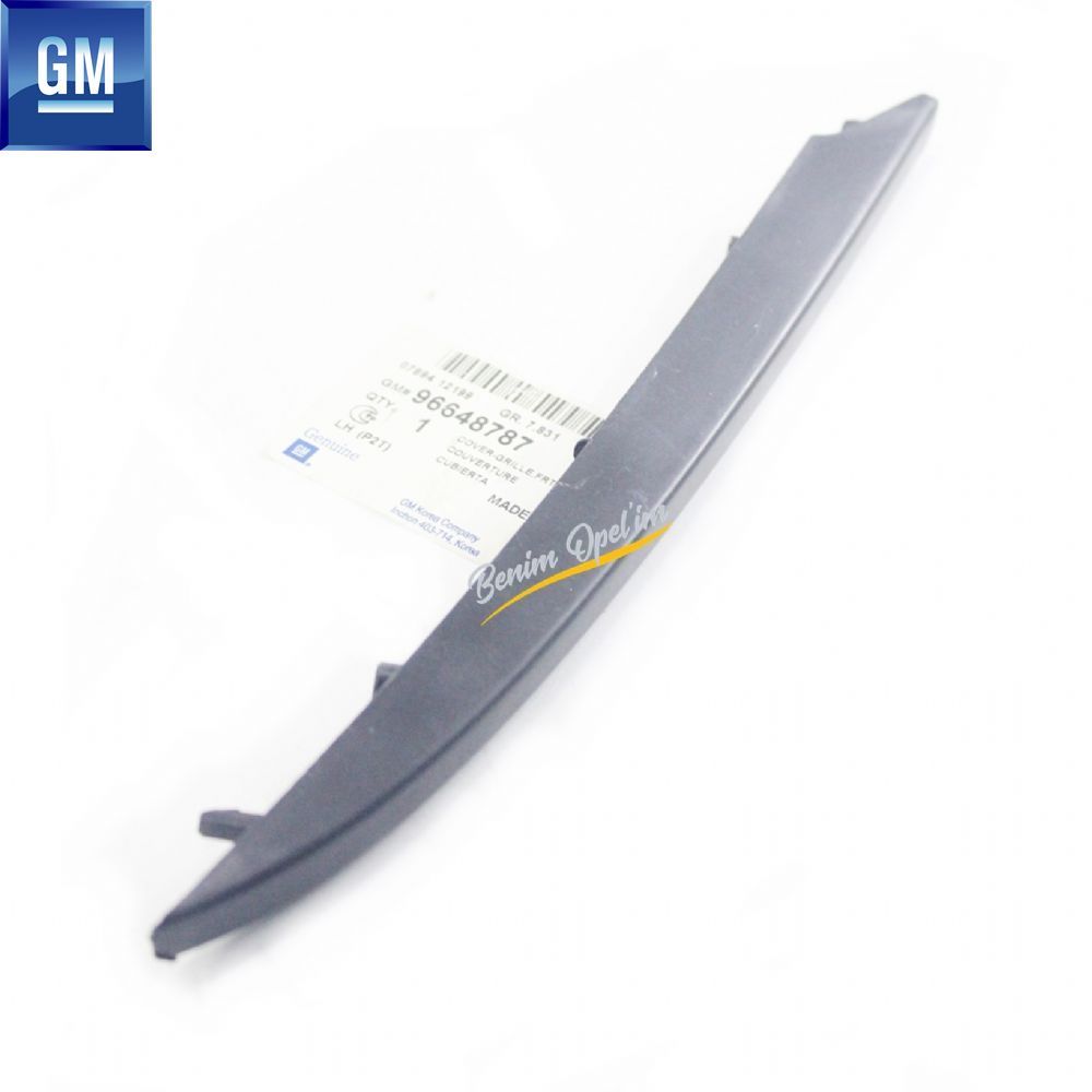 Product Code : 96648787 - Chevrolet Aveo Sedan NB Fog Cover Left Fogless 2006-2011 GM Genuine 96648787