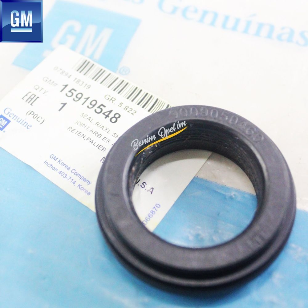 Opel Antara, Chevrolet Captiva C100 Axle Seal Rear GM Genuine 4809256 - 15199548