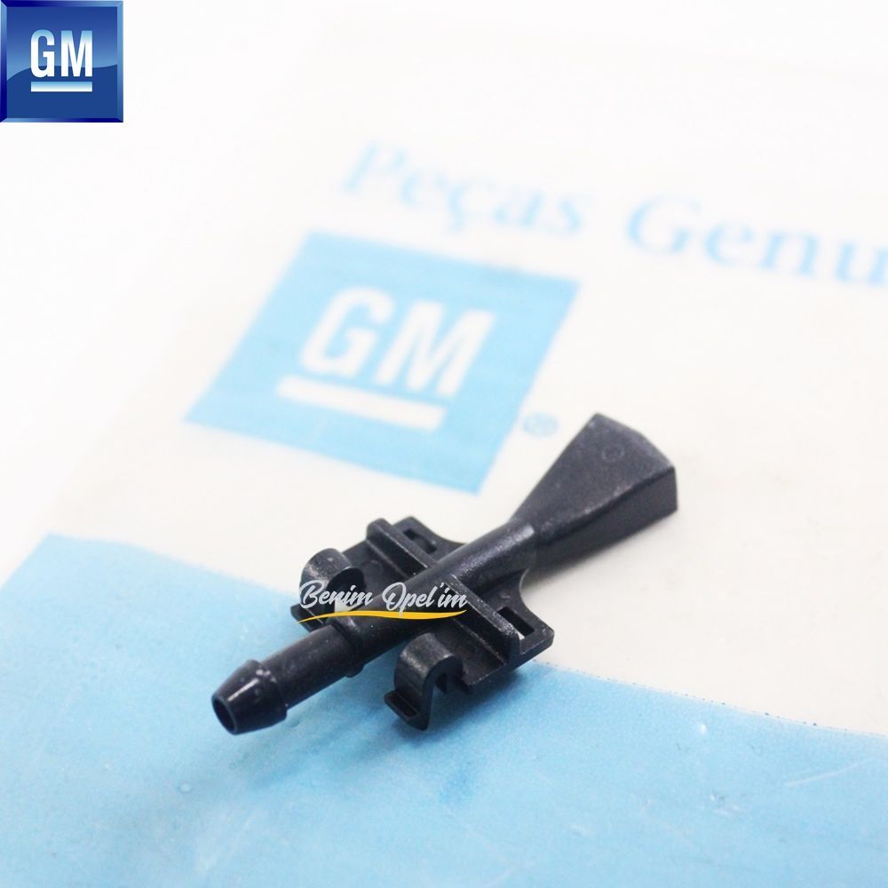 Opel Meriva A Wiper Water Sprinkler Nozzle Windscreen Single GM Original 1451243 - 93387764 - 93387764