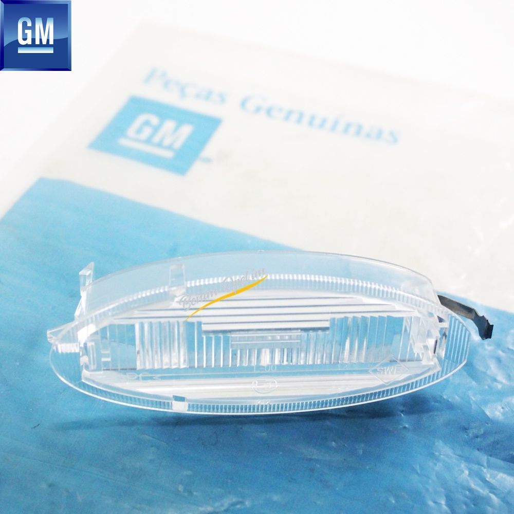 Product Code : 90511731 - Oval Rear Number Plate Lighting Lamp Glass Opel Astra F, Astra G, Zafira A, Corsa B, Tigra A, Vectra B GM Genuine 1224111 - 90511731