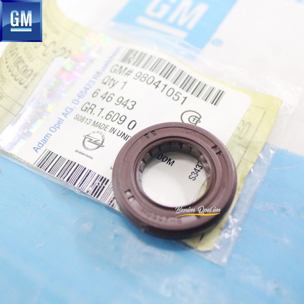 Oil Pump Seal 17DT Opel Astra G, Zafira A, Astra H, Corsa C, Meriva A GM Genuine 646943 - 98041051