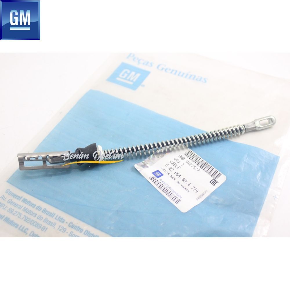 Product Code : 9127527 - Opel Astra G Hand Brake Cable Complete Rear GM Original 9127527 - 522654