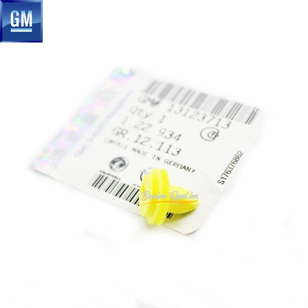 Product Code : 122934 - Opel Astra H Centre Pillar Tyre Clip GM Genuine 122934 - 13123713