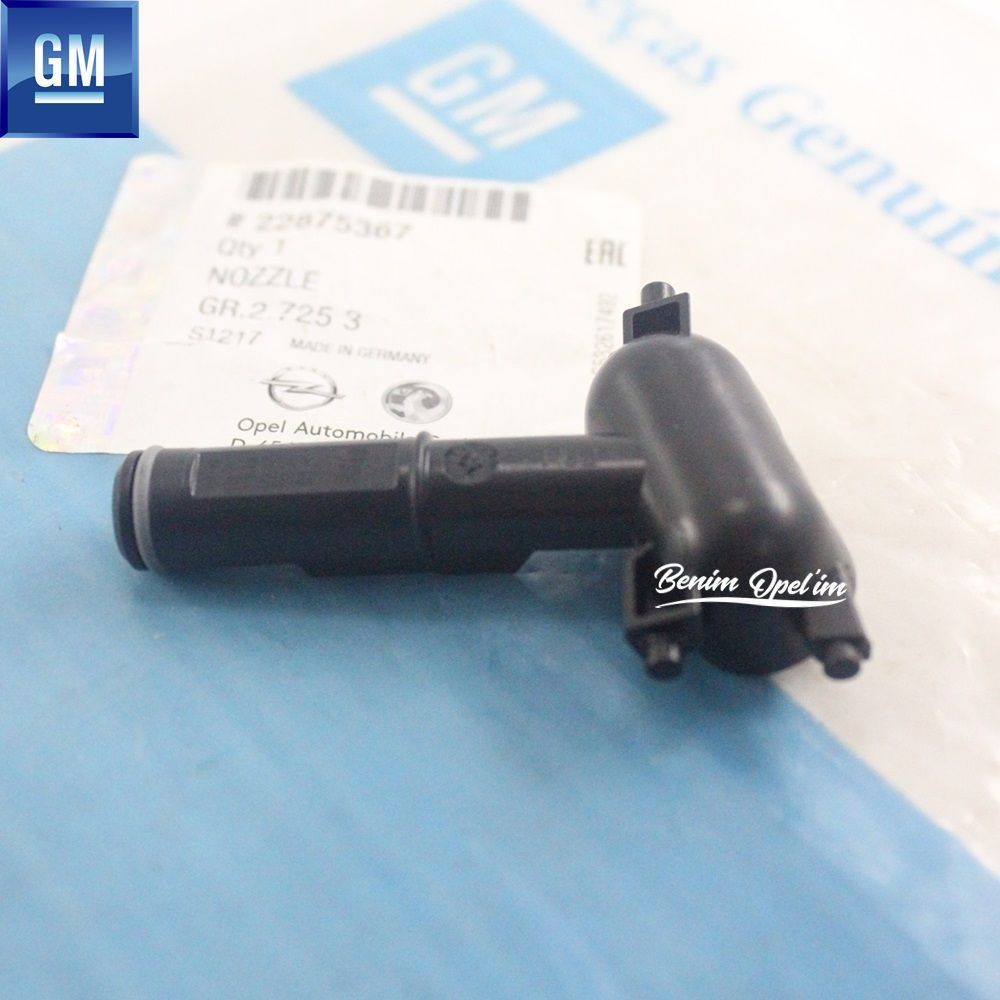 Product Code : 1452065 - Opel Insignia A Right Headlight Washer Water Sprinkler Nozzle GM Original 1452065 - 22875367