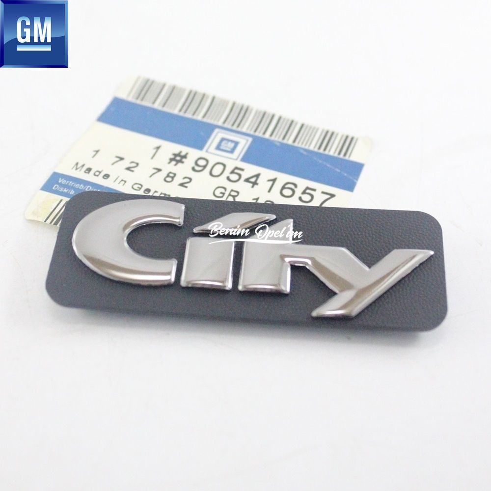 Product Code : 90541657 - Opel Astra F Door Moulding City Emblem GM Original 90541657 - 172782