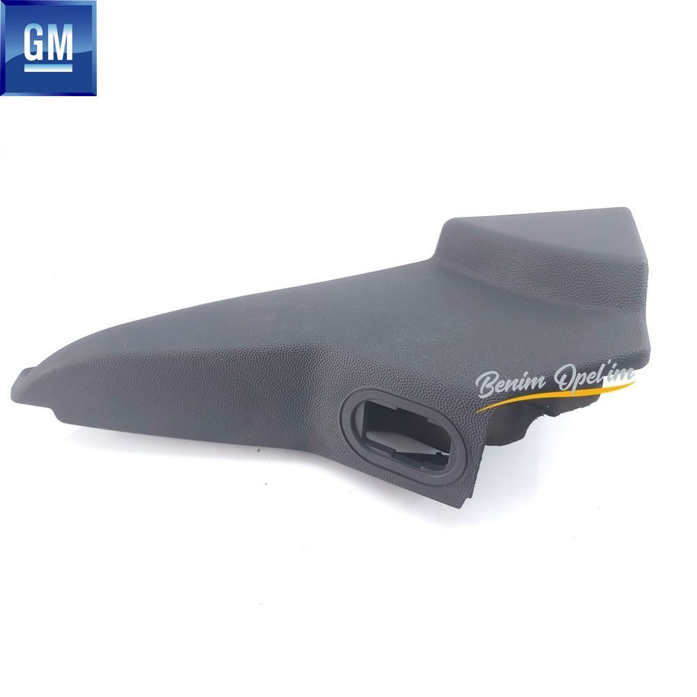 Opel Meriva Left Mirror Inner Corner Triangle Cover Black Electric GM Genuine 6428895 - 13129053