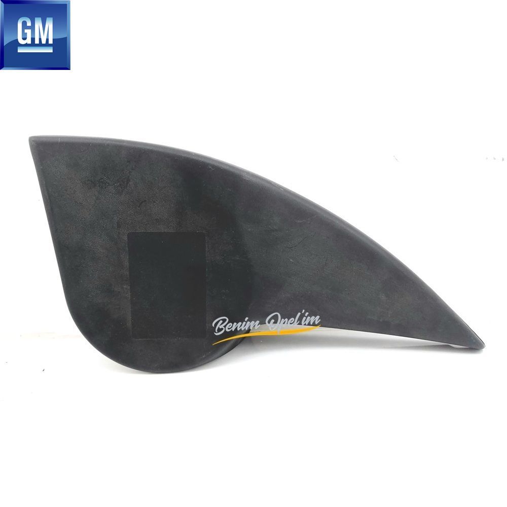 Opel Corsa B Right Front Door Inner Triangle Cover Electric Rear View Mirror GM Genuine 149454 - 90438364