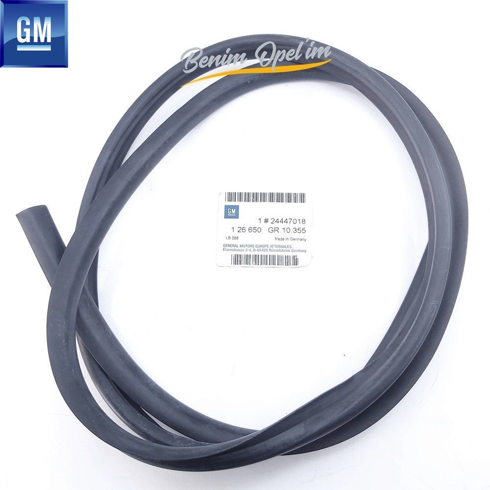 Product Code : 126650 - Opel Corsa C Rear Trunk Window Rubber Wick GM Original 126650 - 9196278