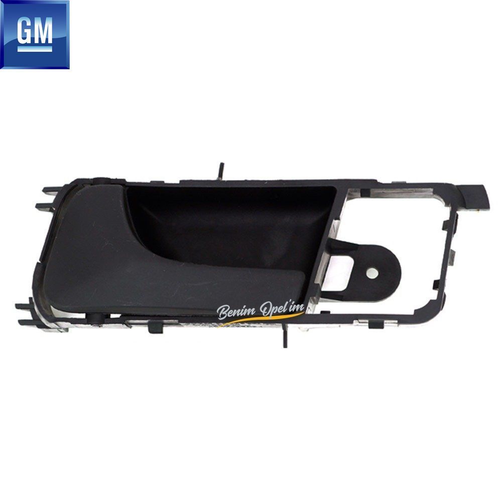 Chevrolet Lacetti Left Door Interior Opening Handle Front Rear Compatible Black 2004-2008 GM Original 96852913