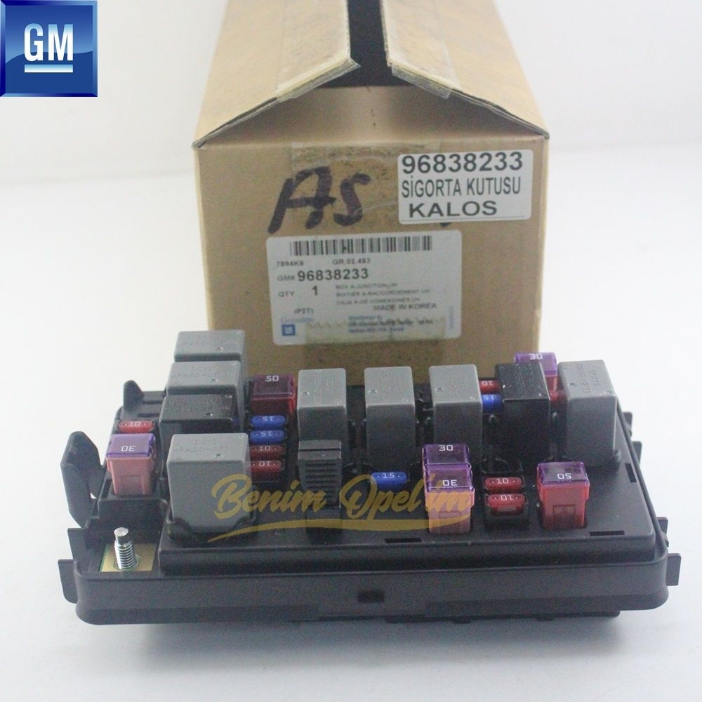 Chevrolet Aveo, Kalos Fuse Box Complete Full GM Original 96838233