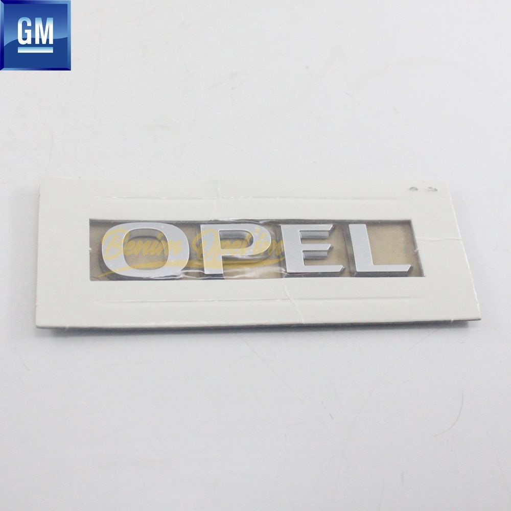 Product Code : 94723815 - Opel Astra H Sedan Rear Boot Opel Lettering Chrome GM Genuine 94723815 - 177468