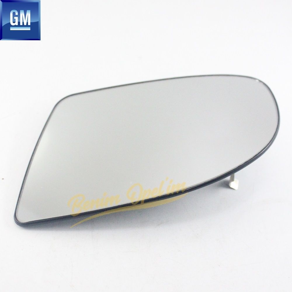 Opel Corsa B, Tigra A Left Outside Rear View Mirror Glass GM Genuine 1426505 - 90484007