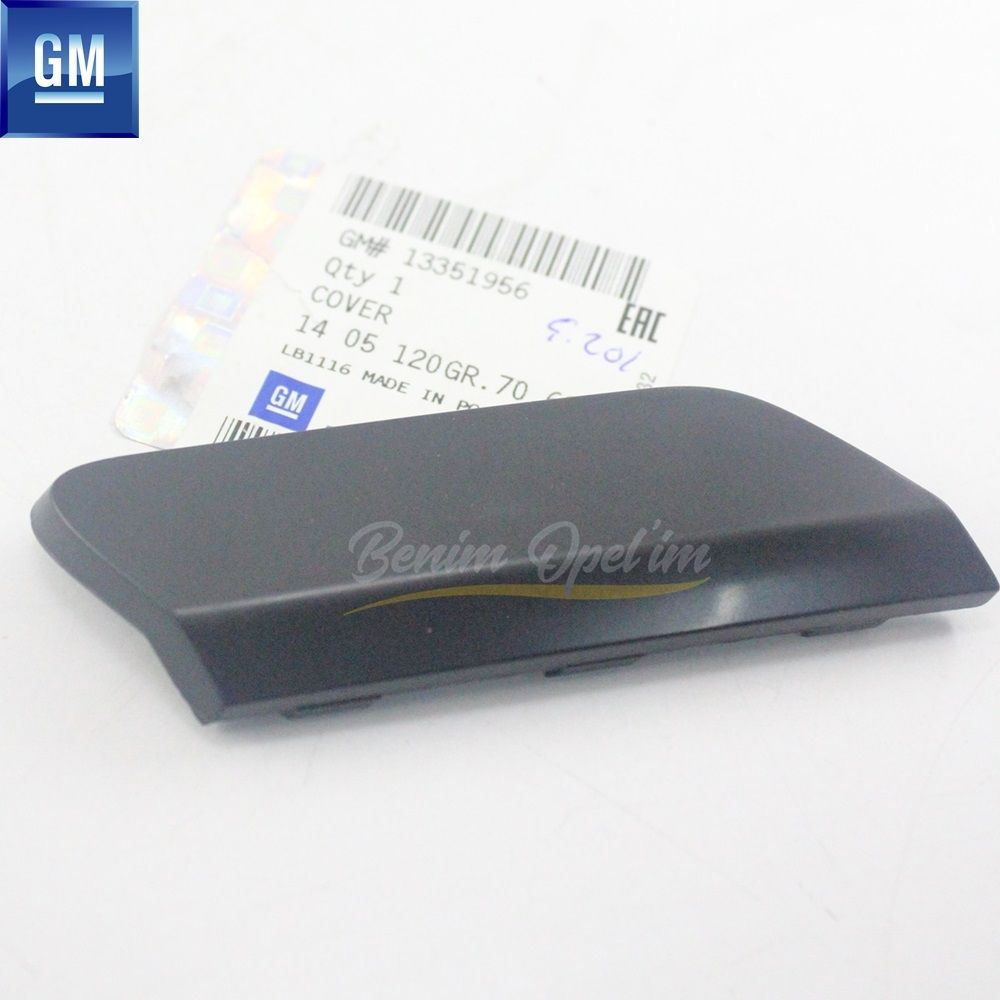 Opel Astra J Gtc Front Bumper Drawbar Cover GM Genuine 1405120 - 13351956