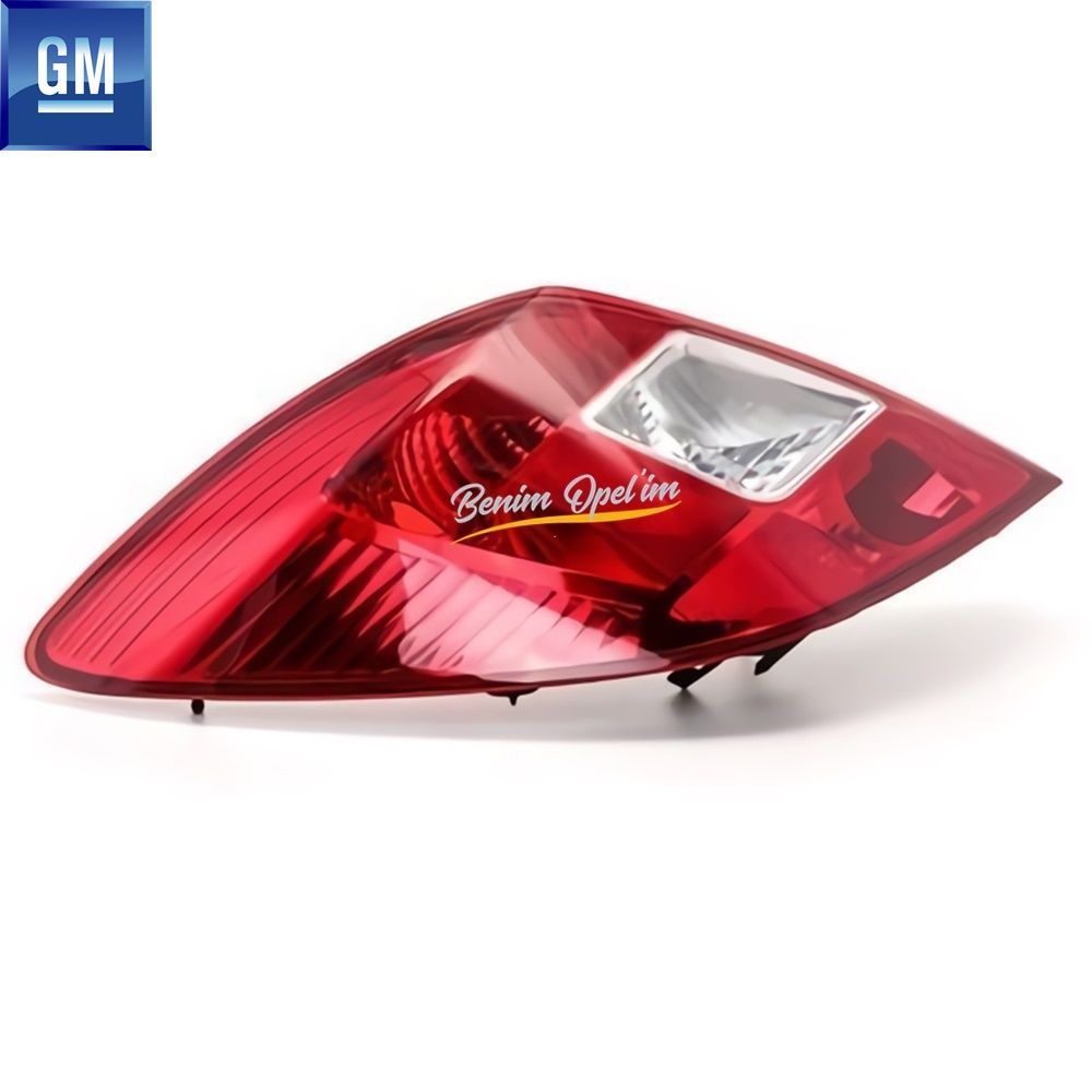 Opel Corsa D Left Rear Taillight 5-Door 2008-2014 Code: EN GM Original 1222534 - 93190950