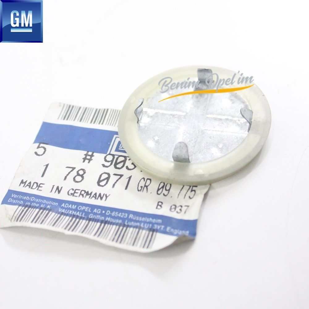 Product Code : 178071 - Sheet Metal Base Plug Opel Astra G, Zafira A, Omega B, Vectra A, Vectra B GM Genuine 178071 - 90378639