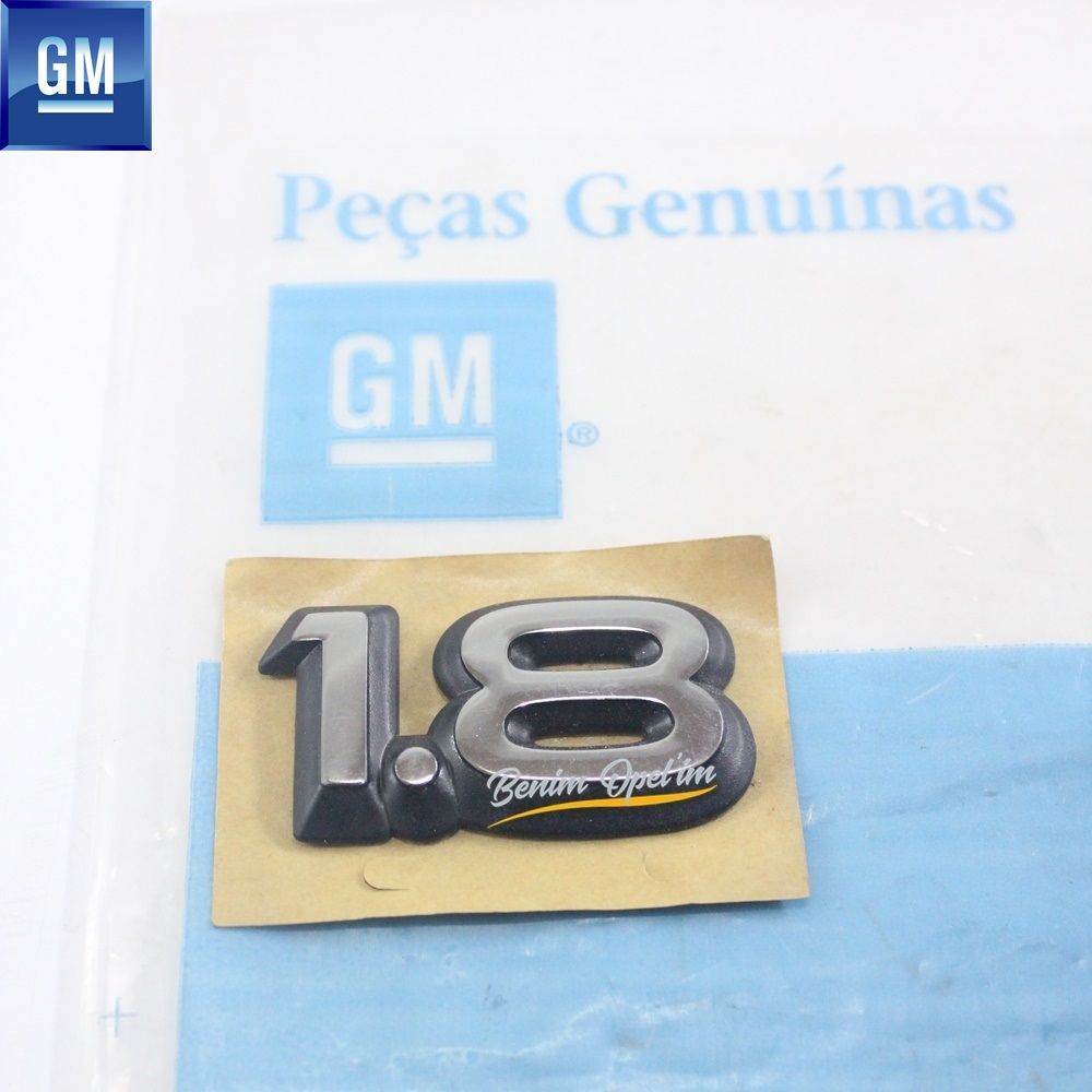 Product Code : 129488 - Opel Astra F, Vectra A Rear Boot 1.8 Lettering GM Genuine 129488 - 90243605