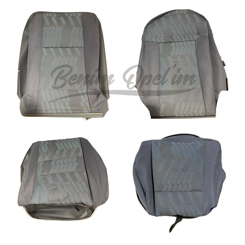 Ford Connect Van Double Seat Cover Set Semi Leather Smoked Colour Original Cargo Model F50110-130DP