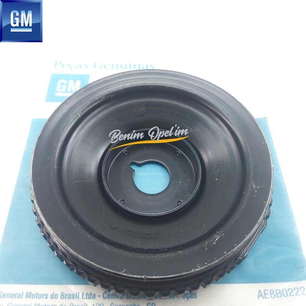 Product Code : 614625 - Manual Steering Crankshaft Pulley 160mm 1.2/1.4/1.6 Opel Astra F, Corsa B, Tigra A GM Original 614625 - 90409954