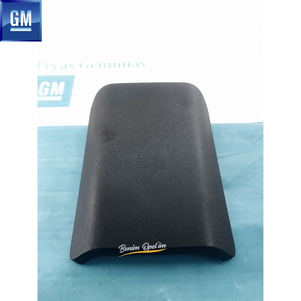 Opel Corsa D Rear Seat Hinge Cover Charcoal Smoked GM Genuine 2314387 - 13240702