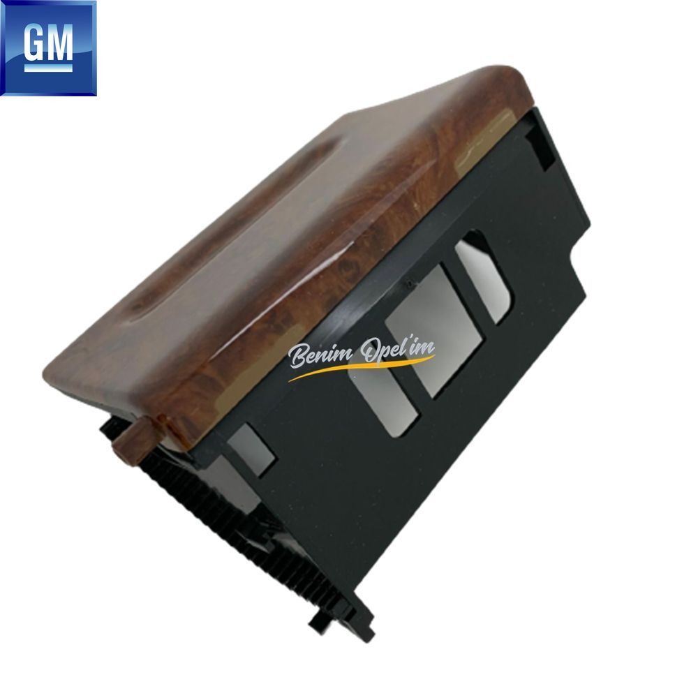 Opel Vectra B Front Console Ashtray Wood Veneer Mahogany GM Genuine 1429802 - 90436938