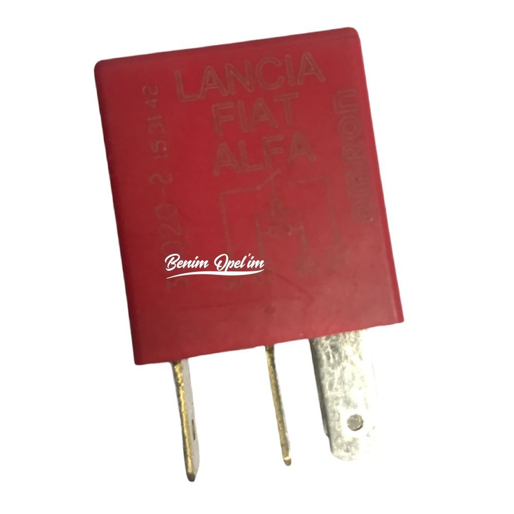 Fiat, Puegeot, Citroen Multipurpose Micro Role 4 Leg 30Amp. 12V Red Omron Original 34F231002 - 1/11299/85