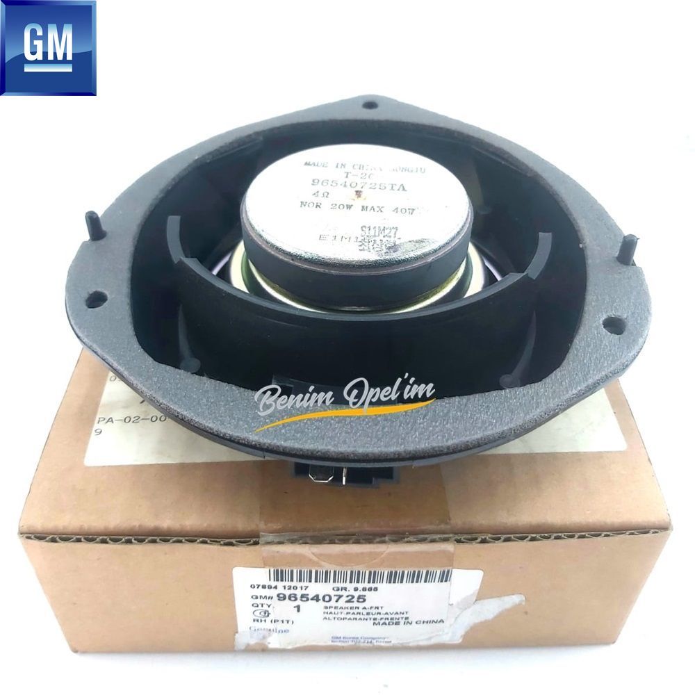 Product Code : 96540725 - Chevrolet Aveo, Kalos T200 Front Door Speaker Right Left Compatible GM Original 96540725