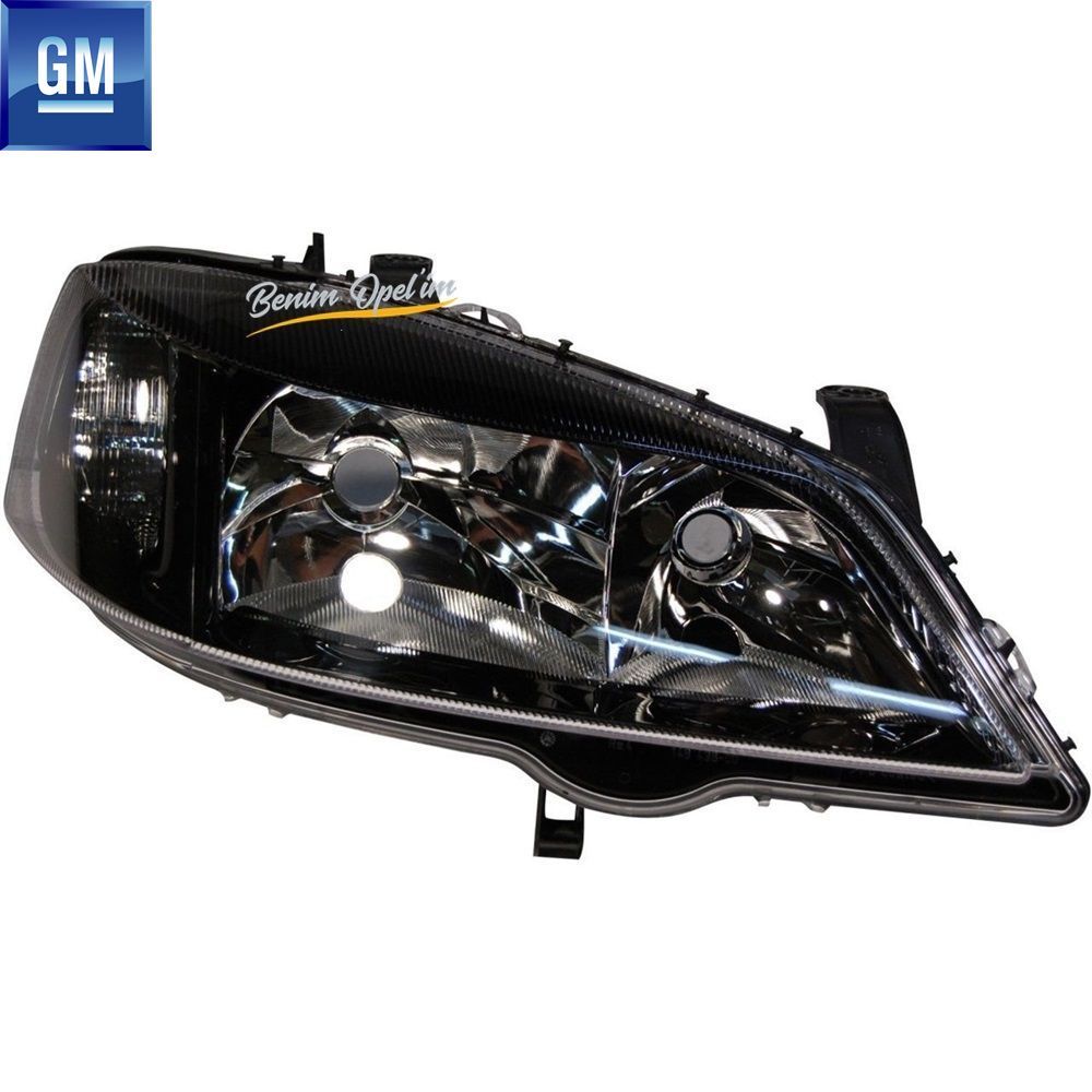 Product Code : 1216288 - Opel Astra G Sport Right Front Headlamp Smoked N, Joy Cabrio Coupe GM Genuine 1216288 - 93175724