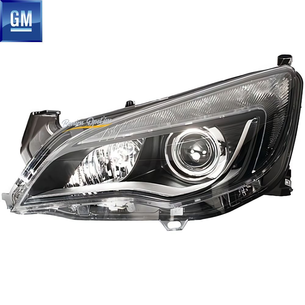 Opel Astra J Sport Left Front Headlamp Xenon Complete (Fine Scratched) GM Original 13398144 - 1216223