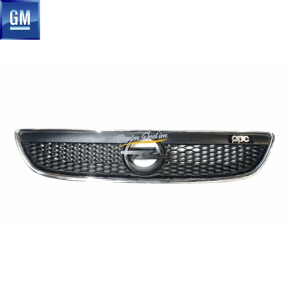 Opel Zafira A Opc Front Radiator Louver Black Chrome GM Original 9270524 - 6320100