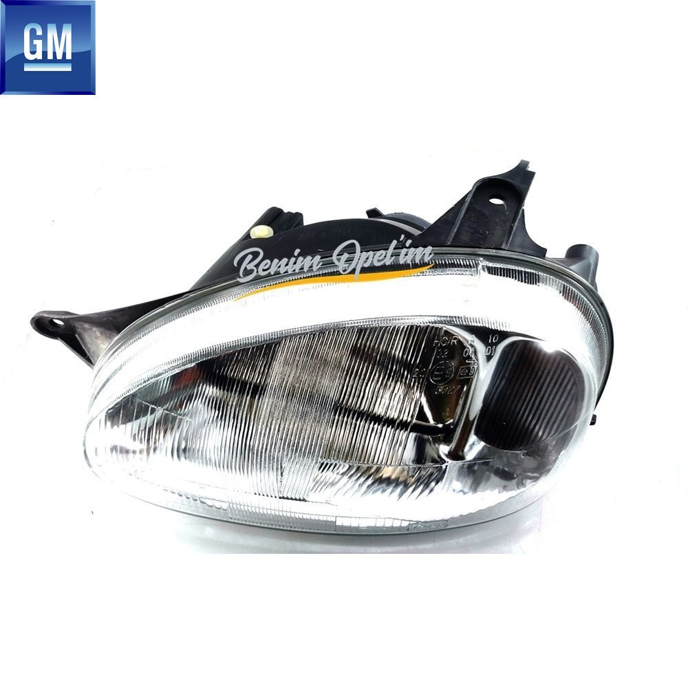 Product Code : 1216488 - Opel Corsa B Left Front Headlamp Without Motor Valeo GM Original 1216488 - 90444786