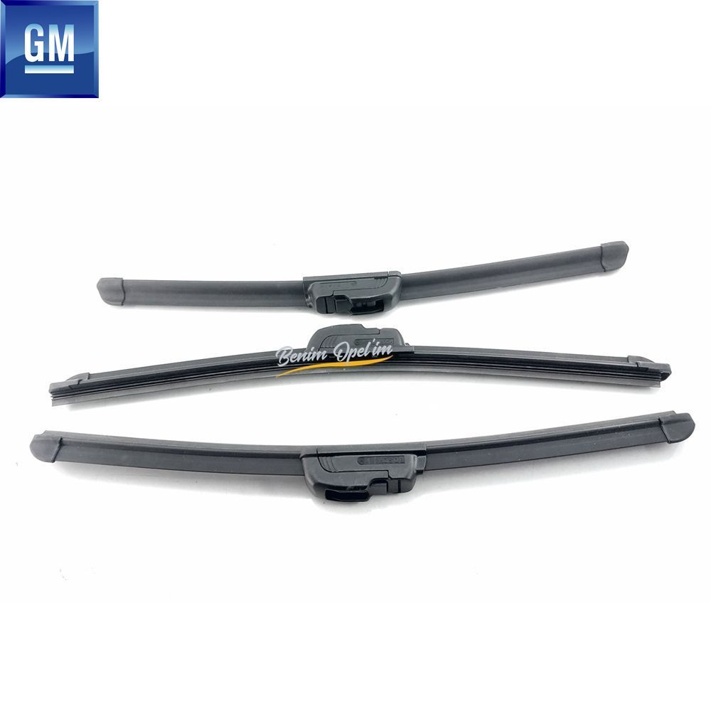 Product Code : 96008906GM - Chevrolet Spark Front Rear Window Wiper Blade Kit GM Genuine 96008906 - 96008913