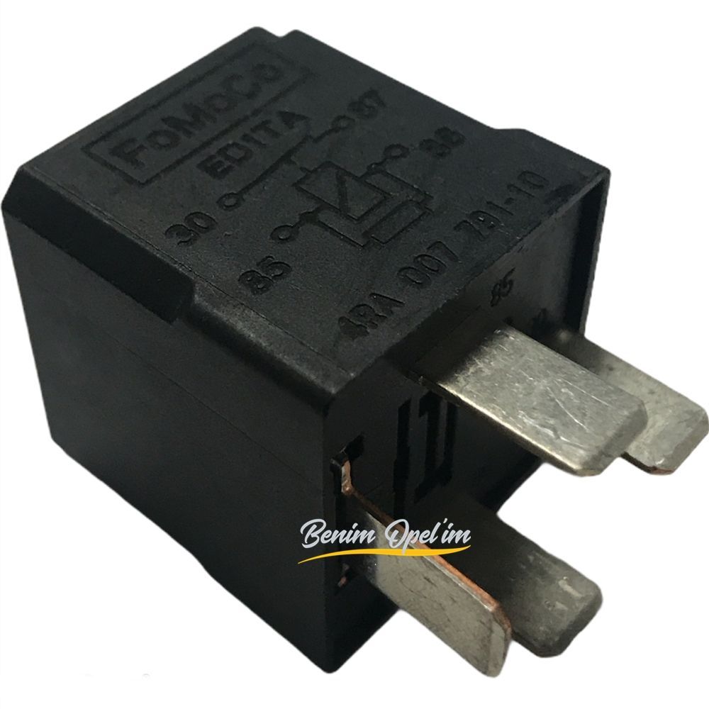 Product Code : 4RA007791-10 - Role 4 Plug 12V 40Amp Black Fomoco Original Ford, Jaguar, Land Rover, Volvo] 4RA00779110 - 6G9T14B192CA