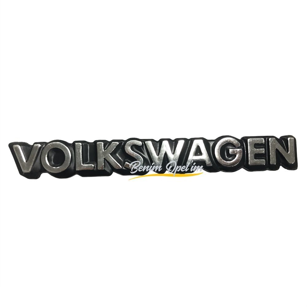 Product Code : 113853687 - Rear Tailgate Volkswagen Lettering Old Type Chrome Black 1st Class Quality #113853687